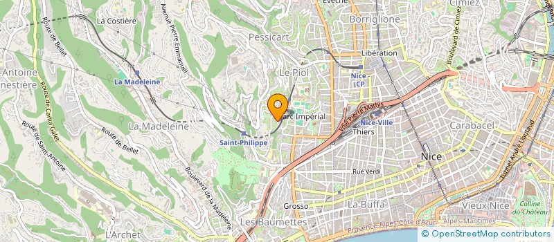 localisation de l'entreprise ABAURE à NICE
