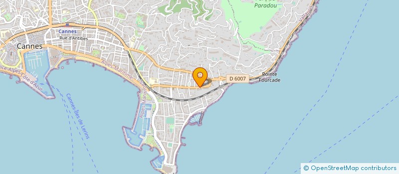 localisation de l'entreprise ABAVAL IMMOBILIER à CANNES