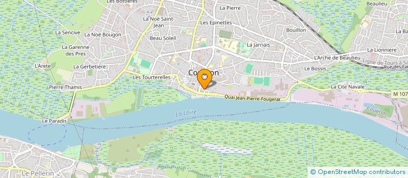 localisation de l'entreprise ABAXCO EXPERTISE à COUERON