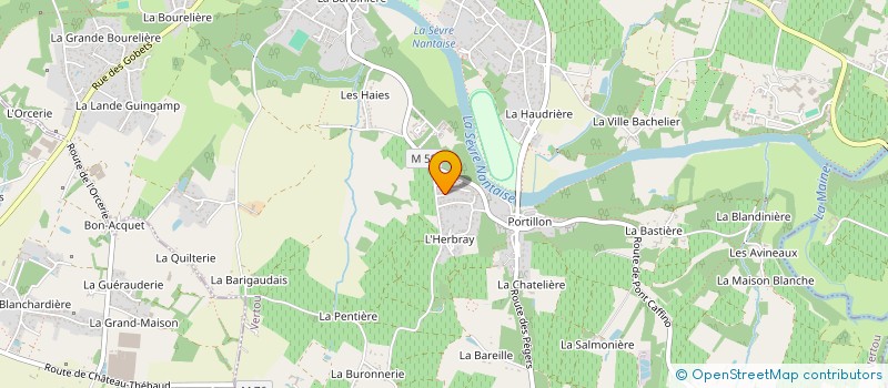 localisation de l'entreprise ABAXIAL à VERTOU