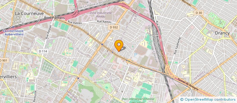 localisation de l'entreprise ABAXUS à DRANCY