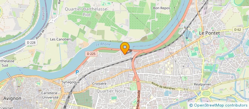 localisation de l'entreprise ABAY  AVIGNON