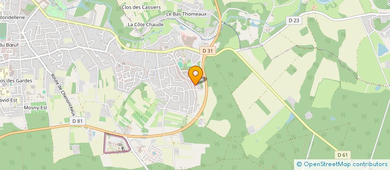 localisation de l'entreprise ABAYE  AMBOISE