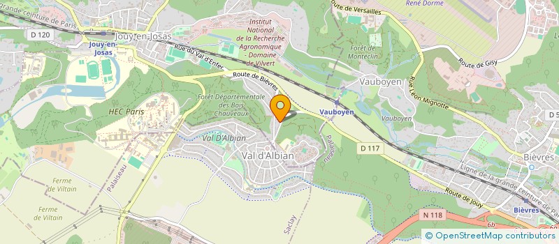 localisation de l'entreprise ABAZ  JOUY-EN-JOSAS