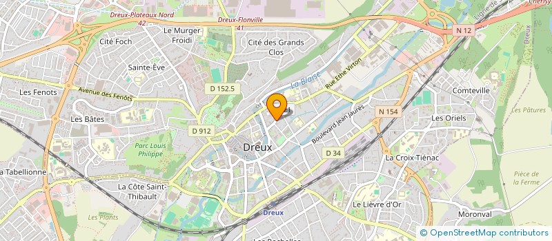 localisation de l'entreprise ABAZ GROUP à DREUX