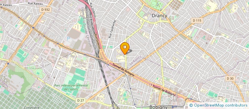 localisation de l'entreprise ABAZA à DRANCY