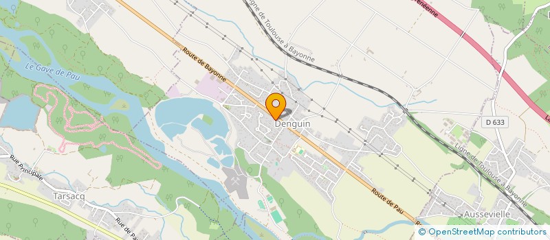 localisation de l'entreprise ABB DECOUPE FACONNAGE  POEY-DE-LESCAR