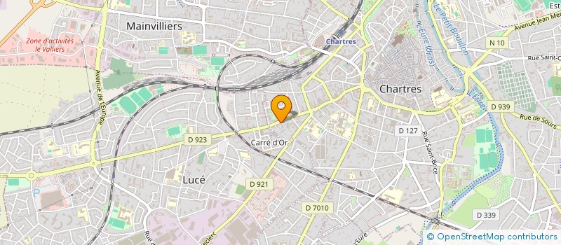 localisation de l'entreprise ABB IMMOBILIER  CHARTRES