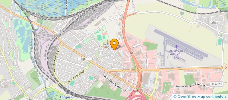 localisation de l'entreprise ABB LONGUEAU à LONGUEAU