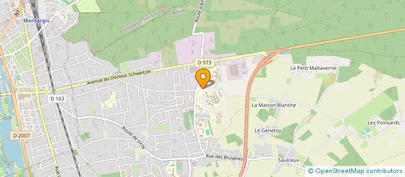 localisation de l'entreprise ABB-TEP à AMILLY