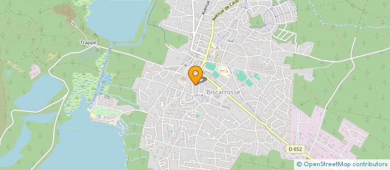 localisation de l'entreprise ABBA  BISCARROSSE