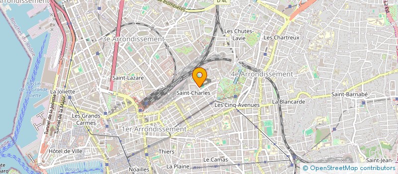 localisation de l'entreprise ABBA & CO  MARSEILLE