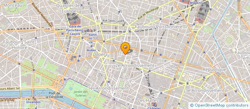 localisation de l'entreprise ABBA ESTHETIQUE ET NATURE à PARIS