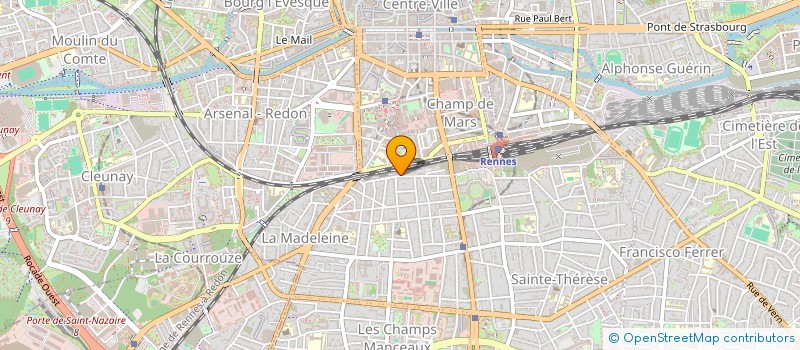 localisation de l'entreprise ABBA HOLDING  RENNES