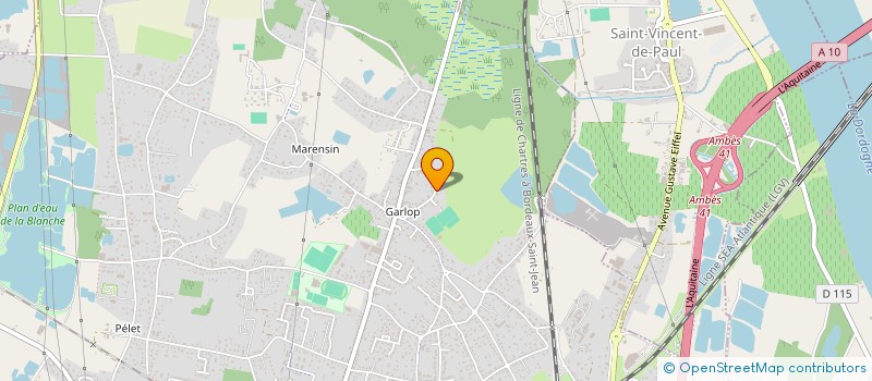 localisation de l'entreprise ABBA ORGANISATION  AMBARES-ET-LAGRAVE