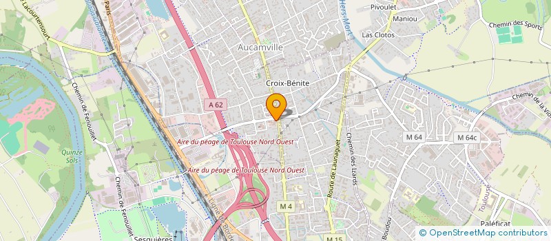 localisation de l'entreprise ABBAKAR 31  AUCAMVILLE