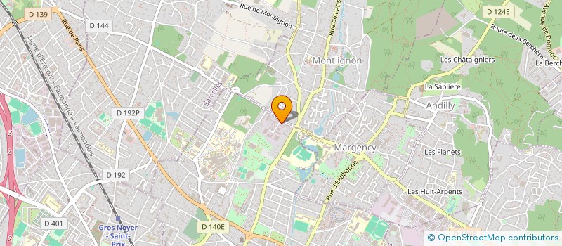 localisation de l'entreprise ABBAS  EAUBONNE