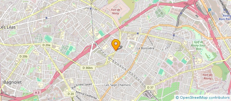 localisation de l'entreprise ABBAS NOURA EURL à LA GARENNE-COLOMBES