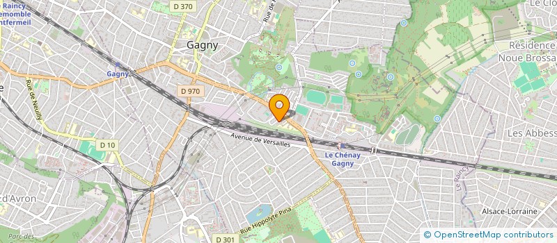 localisation de l'entreprise ABBAS RENOVATION  GAGNY