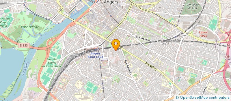 localisation de l'entreprise ABBASSI à ANGERS