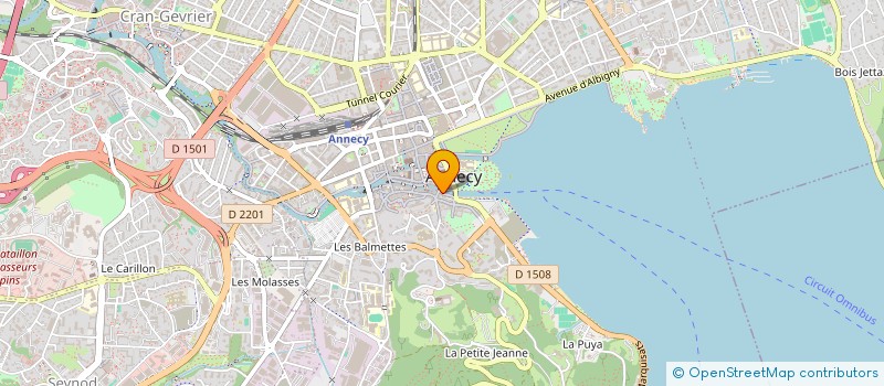 localisation de l'entreprise ABBATE.R à ANNECY
