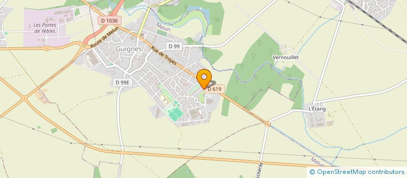 localisation de l'entreprise ABBATECH  YEBLES