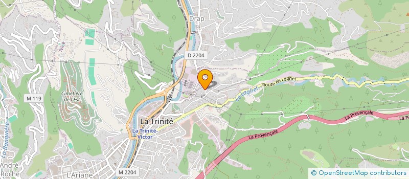 localisation de l'entreprise ABBATIR à LA TRINITE