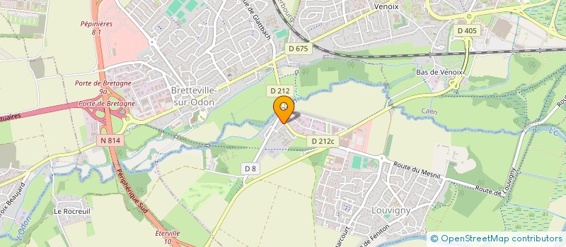 localisation de l'entreprise ABBAYE  LOUVIGNY