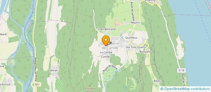 localisation de l'entreprise ABBAYE D'HAUTECOMBE  SAINT-PIERRE-DE-CURTILLE