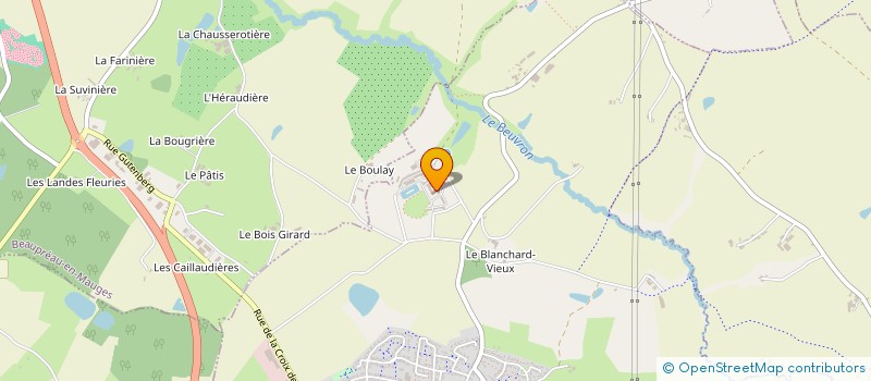localisation de l'entreprise ABBAYE DE BELLE FONTAINE à BEGROLLES-EN-MAUGES