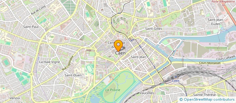 localisation de l'entreprise ABBAYE DE L'ARDENNES  CAEN