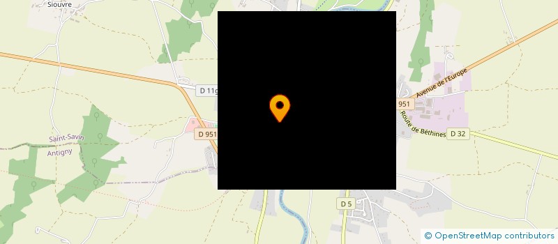 localisation de l'entreprise ABBAYE DE SAINT SAVIN SUR GARTEMPE ET VALLEE DES FRESQUES à SAINT-SAVIN
