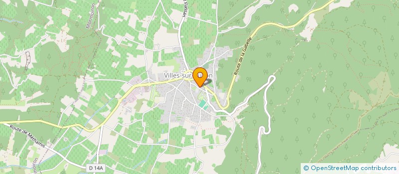 localisation de l'entreprise ABBAYE N.D. DE BON SECOURS  BLAUVAC