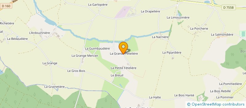 localisation de l'entreprise ABBAYE N D DE LA GRAINETIERE à HERBIERS (LES)