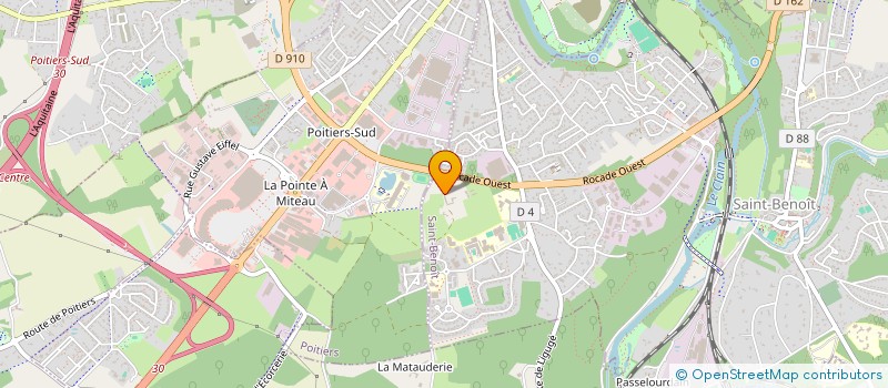 localisation de l'entreprise ABBAYE SAINTE CROIX à SAINT-BENOIT
