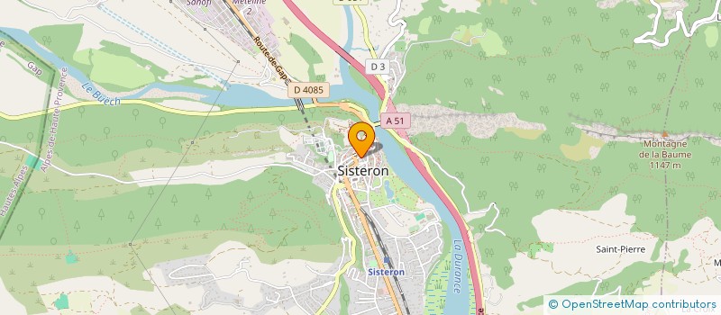 localisation de l'entreprise ABBAZ LIBRAIRIE  SISTERON