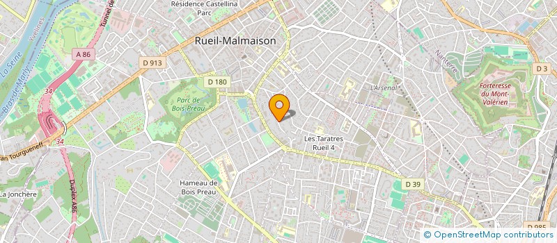 localisation de l'entreprise ABBC  RUEIL-MALMAISON
