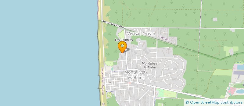 localisation de l'entreprise ABBE DE SURSOL  VENDAYS-MONTALIVET