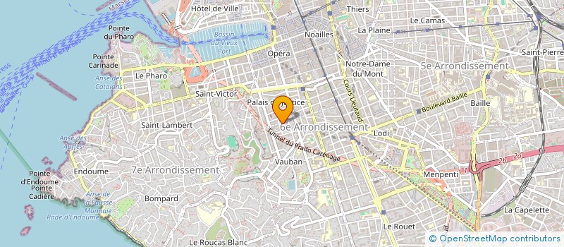 localisation de l'entreprise ABBELO à MARSEILLE