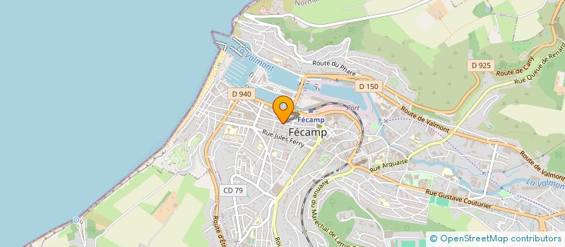 localisation de l'entreprise ABBEMA  FECAMP