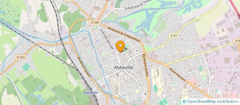 localisation de l'entreprise ABBEVILLE ARGOS AMITIE à ABBEVILLE