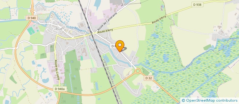 localisation de l'entreprise ABBEVILLE TAXI MOREAU  RUE