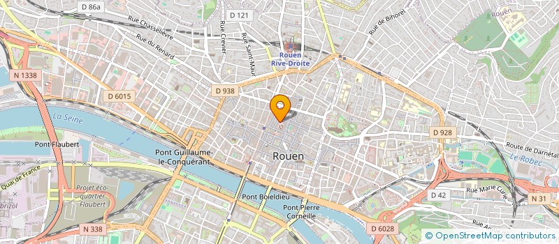 localisation de l'entreprise ABBEY à ROUEN