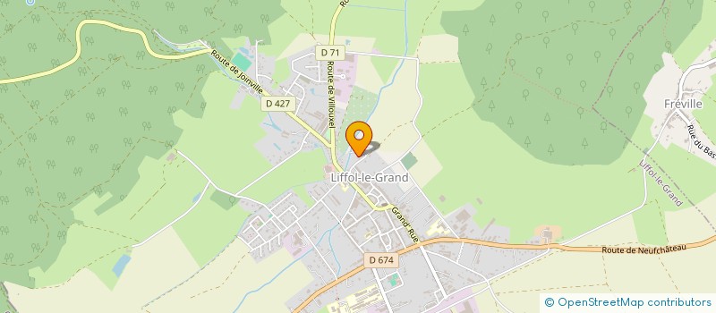 localisation de l'entreprise ABBEY ROAD  LIFFOL-LE-GRAND
