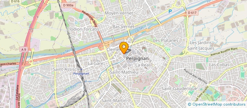localisation de l'entreprise ABBEY ROAD à PERPIGNAN