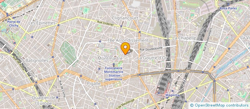 localisation de l'entreprise ABBF REGIE  PARIS