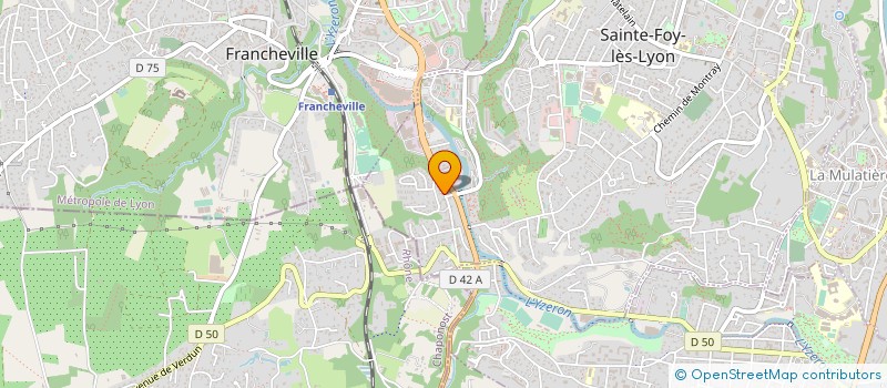 localisation de l'entreprise ABBI  DARDILLY