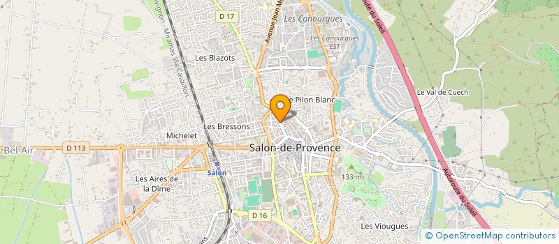localisation de l'entreprise ABBIE & LOU  SALON-DE-PROVENCE