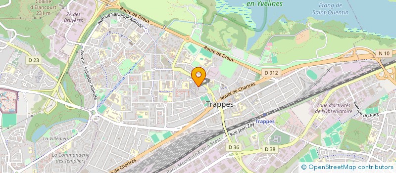 localisation de l'entreprise ABBIS BA à TRAPPES