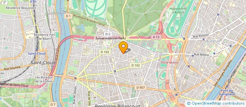 localisation de l'entreprise ABBL à BOULOGNE-BILLANCOURT